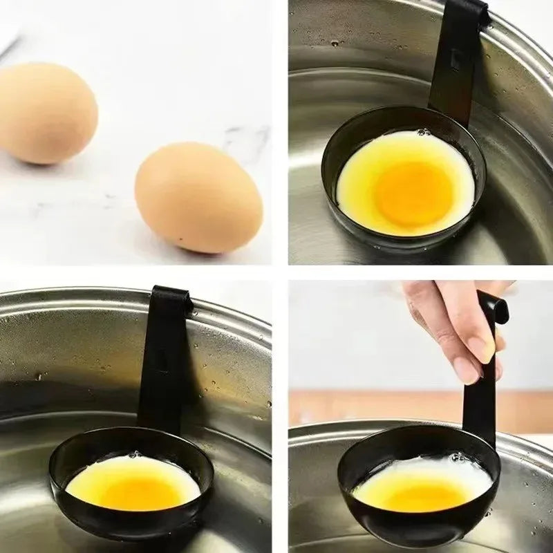 Perfect Egg: Hervidor de huevos de acero inoxidable con gancho