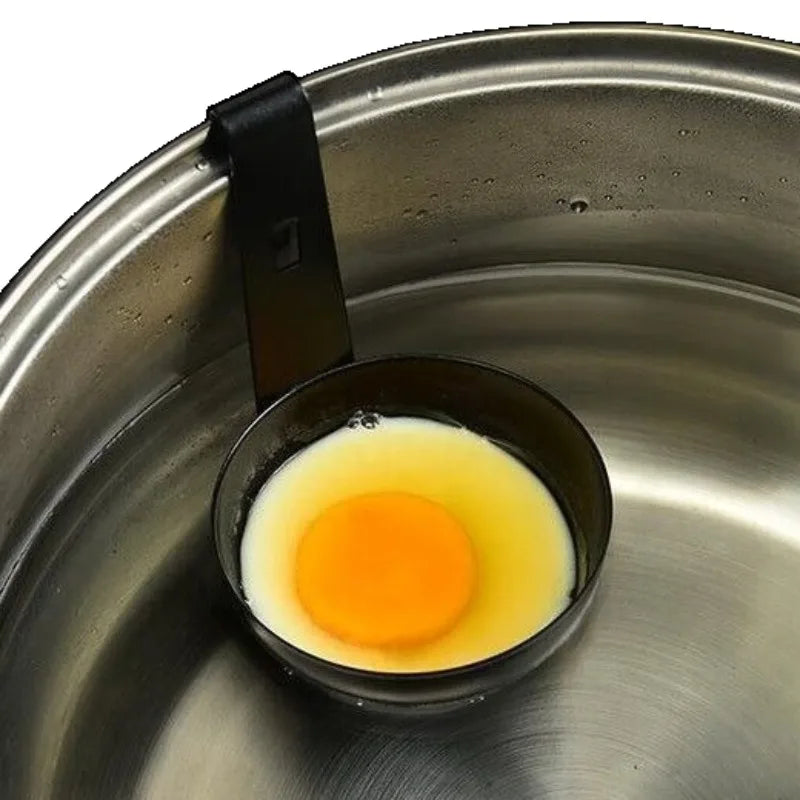 Perfect Egg: Hervidor de huevos de acero inoxidable con gancho