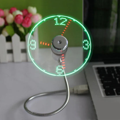 FlexiCool: RGB LED Fan with Programmable Display