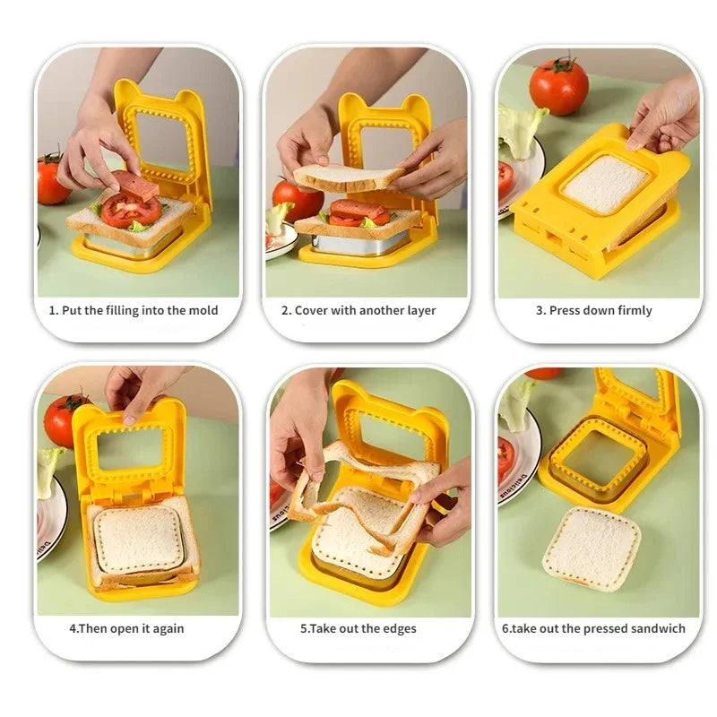 Breakfast Buddy : machine à sandwich aux formes amusantes